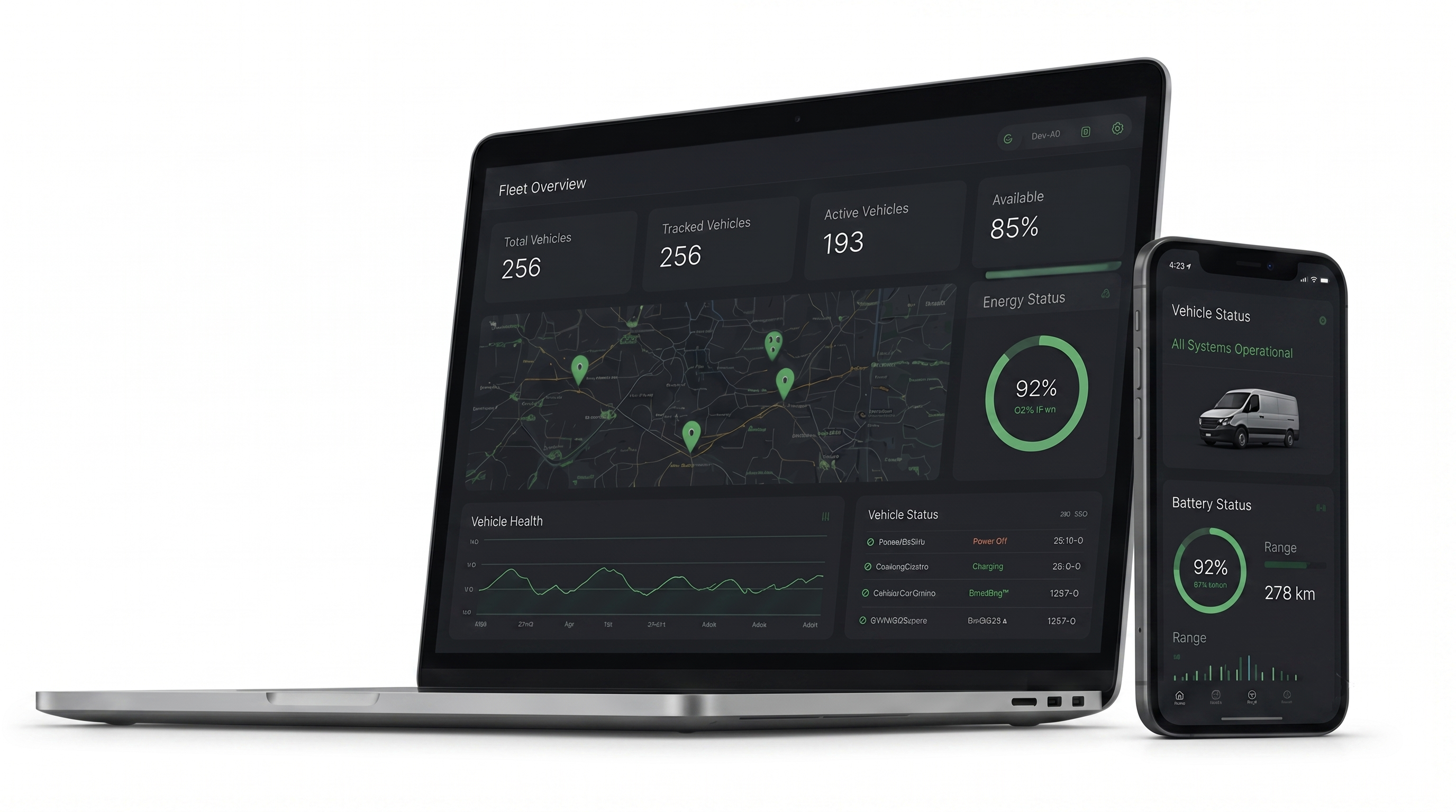 FleetOS dashboard